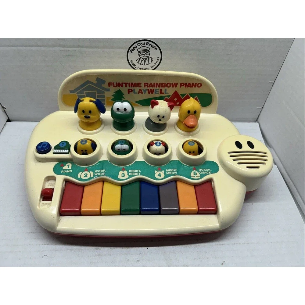 Playwell Funtime Rainbow Piano Toy